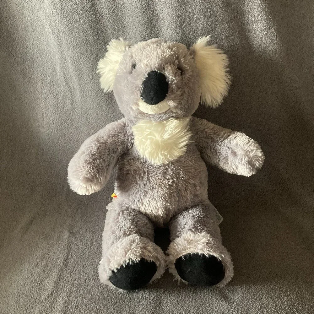 Build A Bear 16” Gray and White Koala Bear Plush